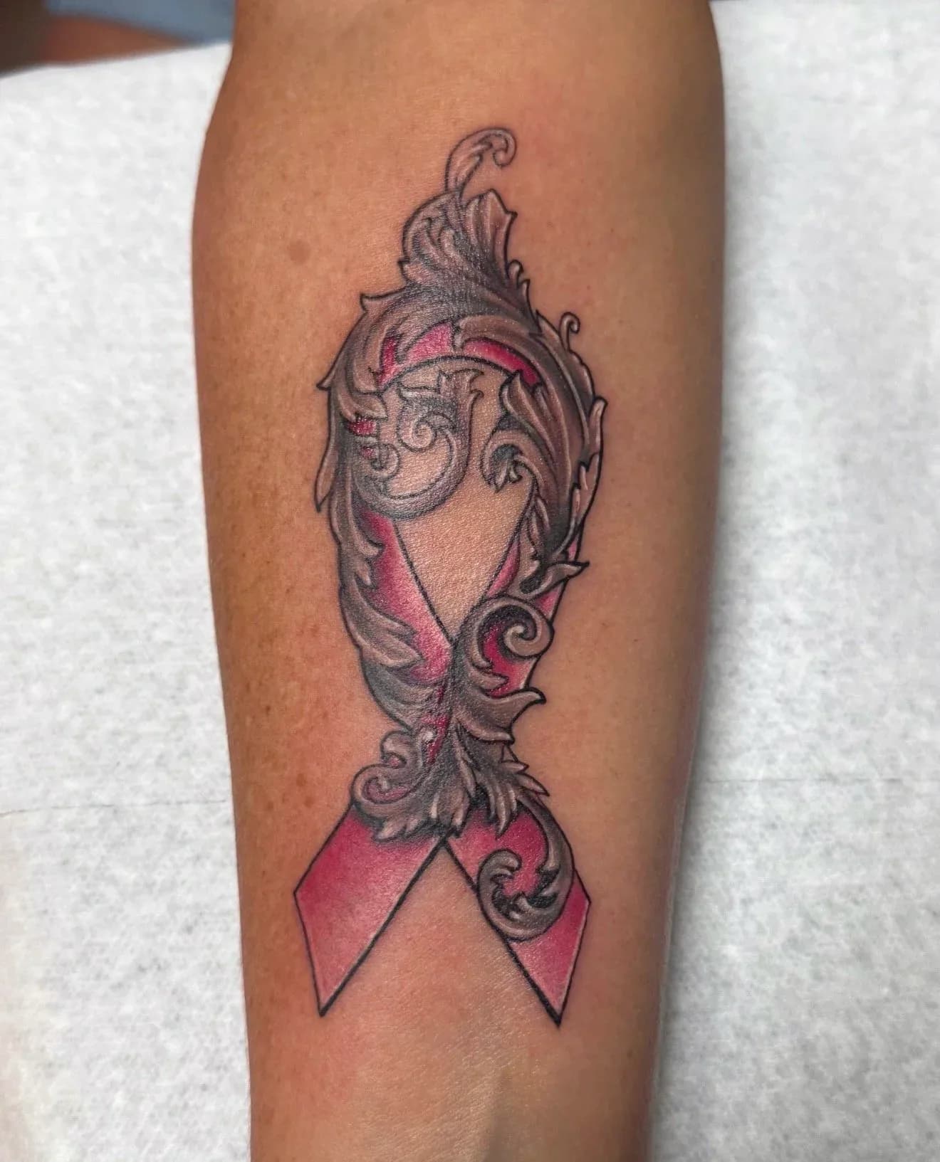 Johnny Redd tattoo work, piece 1