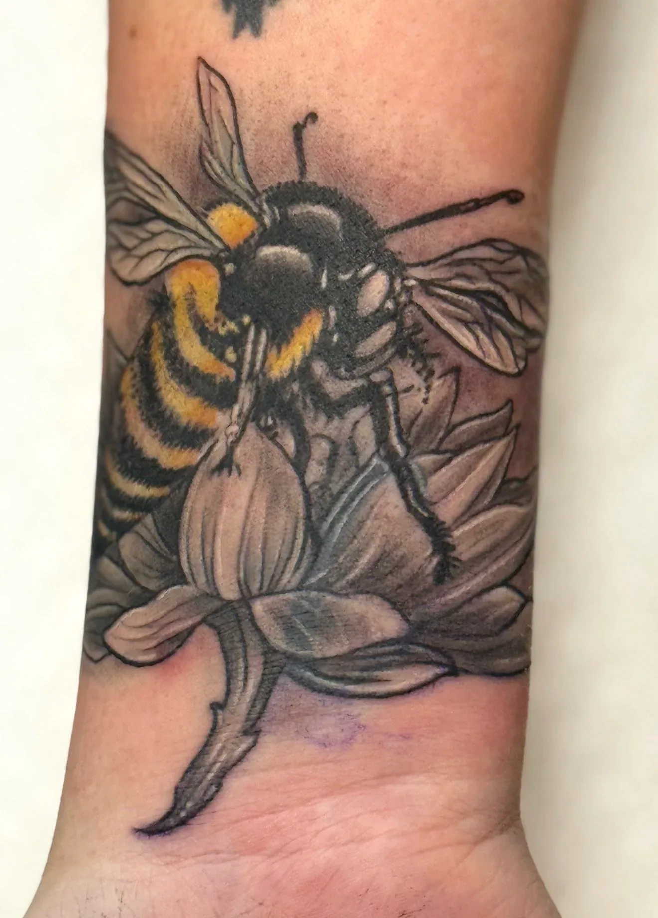 Johnny Redd tattoo work, piece 3