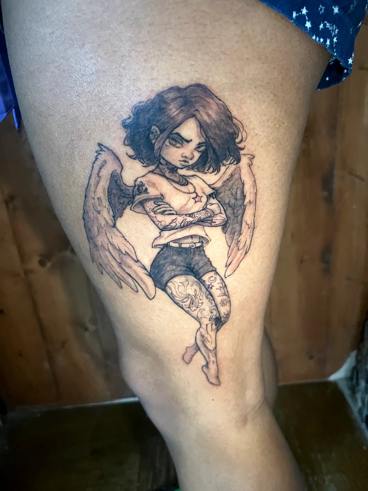 Lanous tattoo work, piece 1