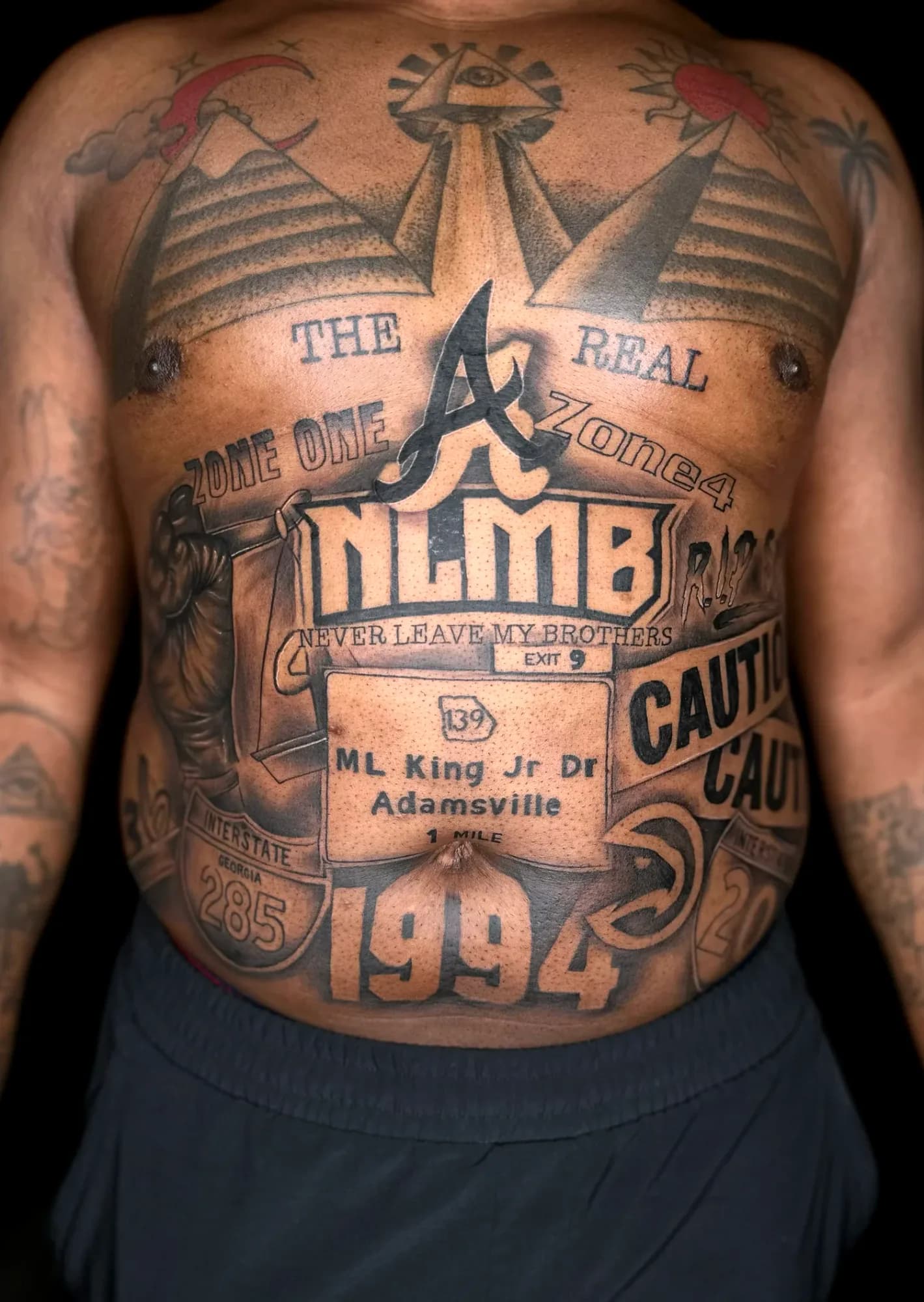 Real Ink Lord tattoo work, piece 1